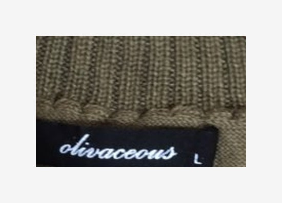 Original garment label