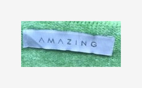 Original garment brand label