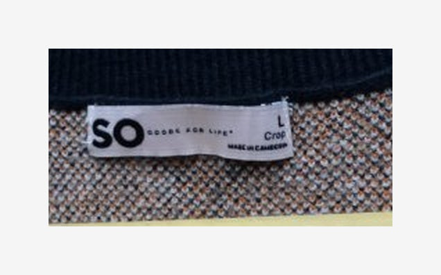 Original garment label