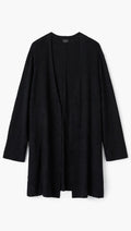 Worthington Woman Black Open-Front Knit Cardigan (Size 4X)