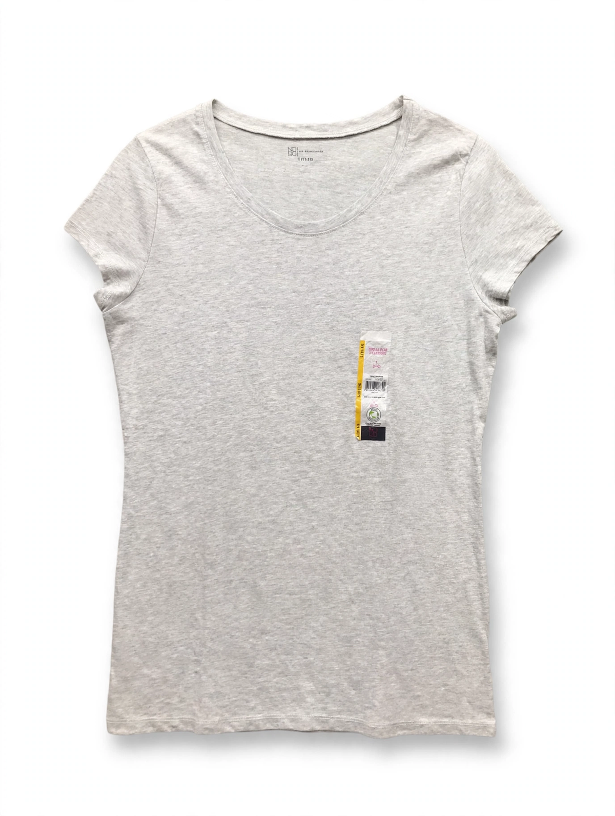 No Boundaries Scoop Neck T-Shirt – Heather Grey (Size L 11-13)