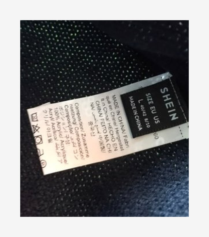 Original garment label