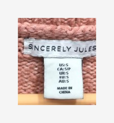 Original garment label