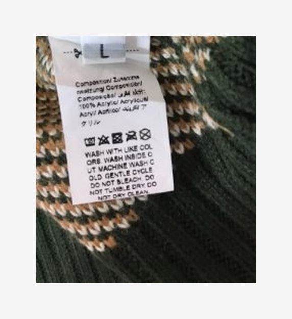 Original garment label