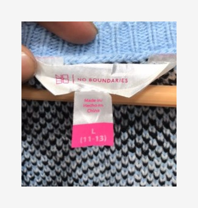 Original garment label