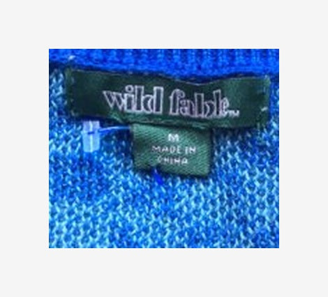 Original garment label