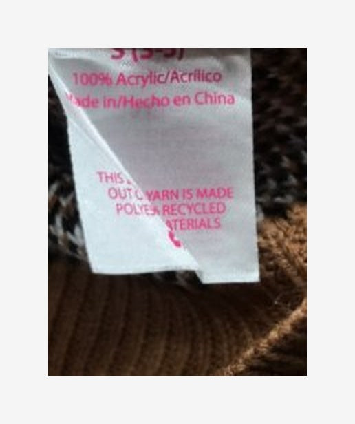 Original garment label