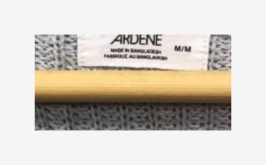 Original garment label