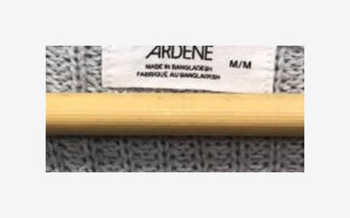 Original garment label