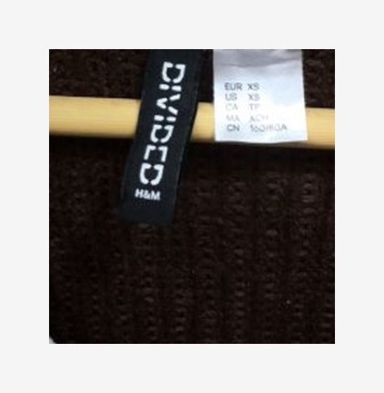 Original garment label