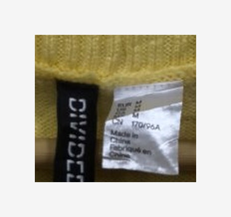 Original garment label