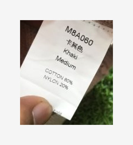 Original garment label
