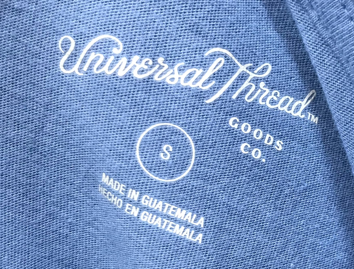 Universal Thread Crew Neck T-Shirt – Dusty Blue (Size S)